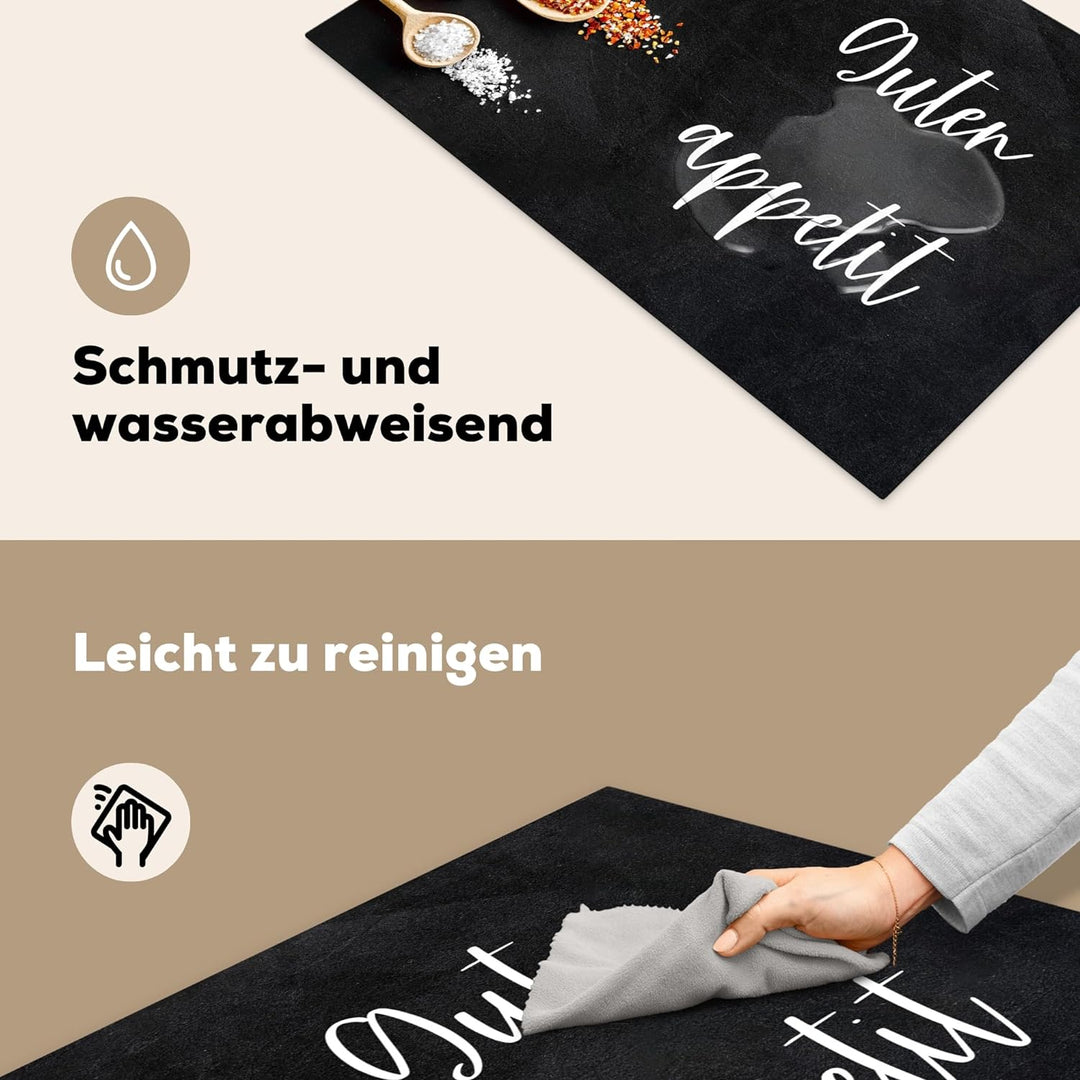 KitchenYeah© Herdabdeckplatte Einteilig Ceranfeld Abdeckplatte Küche Ceranfeldabdeckung Anti Rutsch