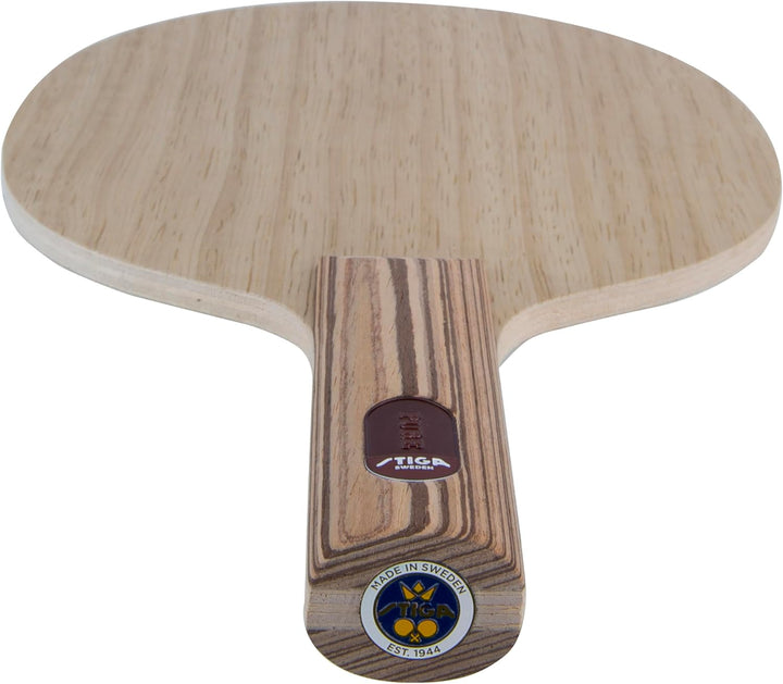 STIGA Tischtennisholz Pure - Professionelles Offensives Tischtennis Holz Blade – 7 Schichten reines