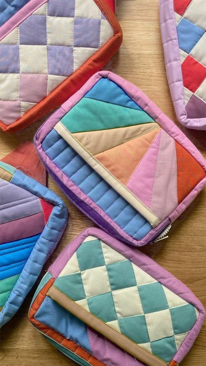 Aubliss cotton fabric Stoffbündel Stoff, Baumwolle, 10 Stück, einfarbig, 10 Stück, Einfarbig