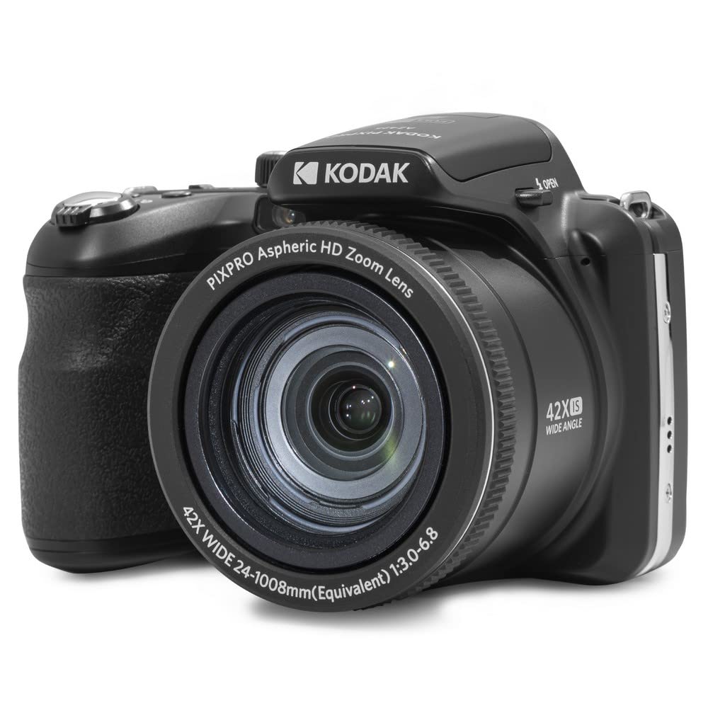 KODAK Pixpro Astro Zoom AZ425 Digitalkamera Bridge, 42 x optischer Zoom, 24 mm Weitwinkel, 20 Megapi