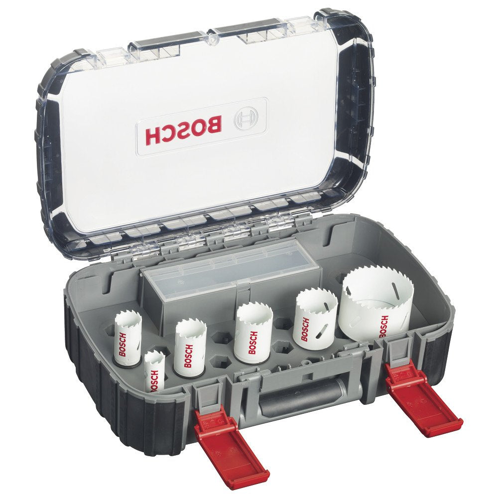 Bosch Professional 9 tlg. Lochsäge Progressor for Wood &amp; Metal Set Elektriker (für Holz und Metall,