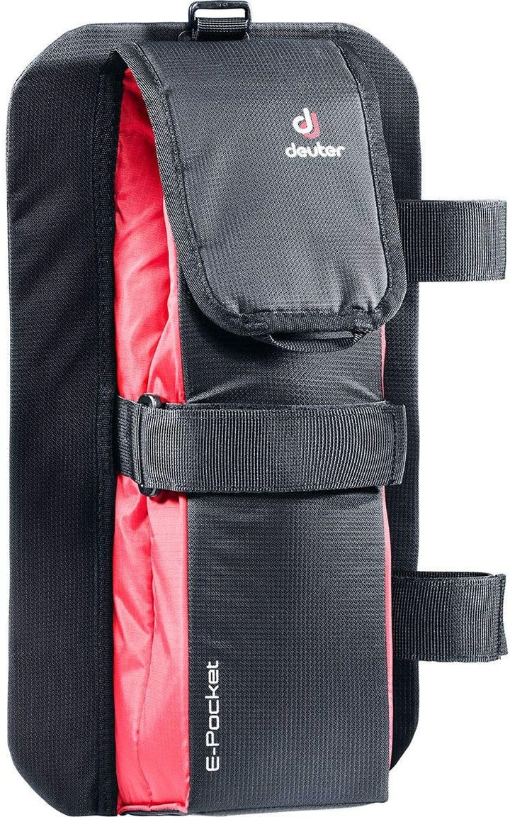 Deuter E-Pocket - Tasche für Fahrradakkus Schwarz Einheitsgrösse, Schwarz Einheitsgrösse