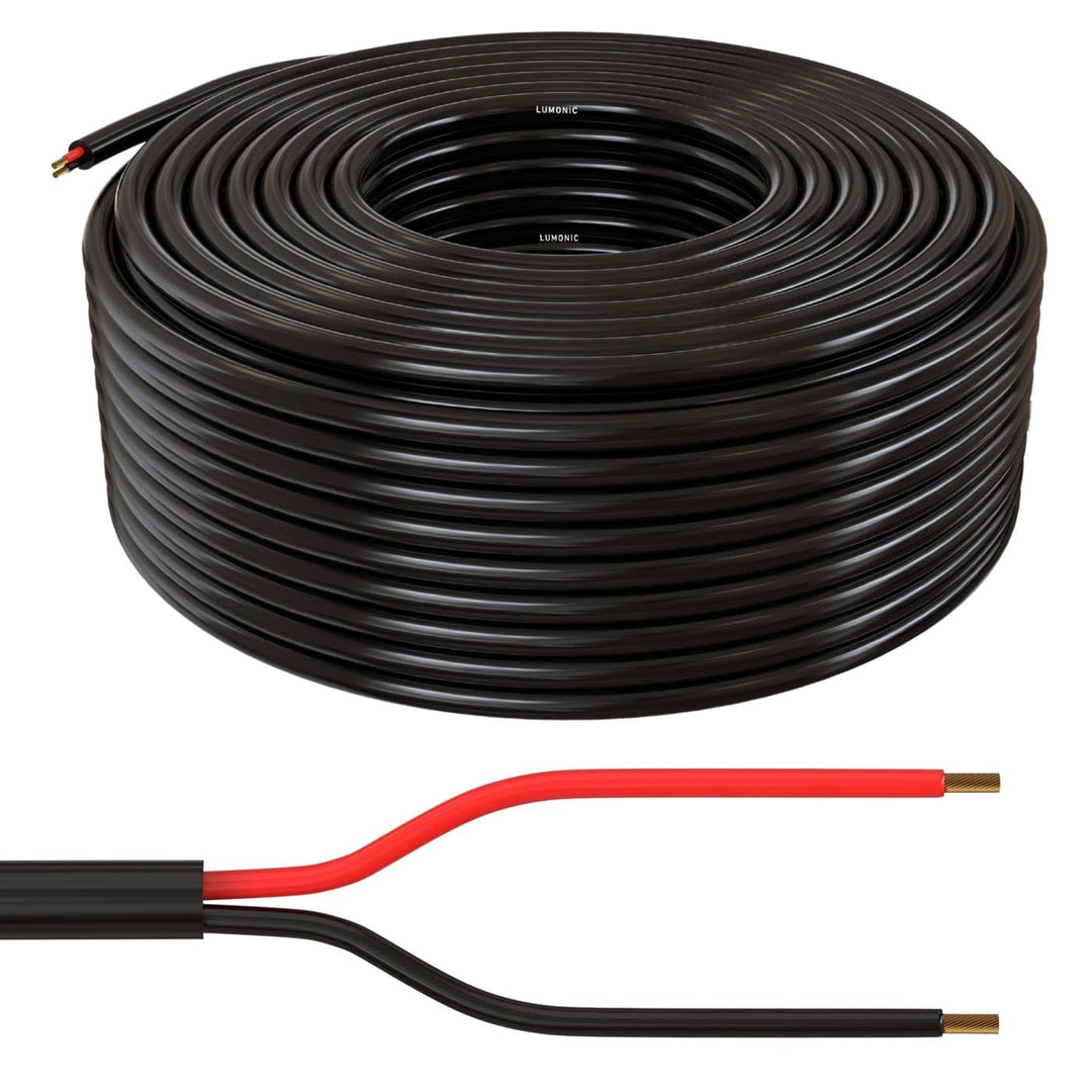 50m Lumonic 1m FLRYY Fahrzeugkabel 2 adrig I Fahrzeugleitung mit Kabelquerschnitt 2x 2,5mm² I Kabel