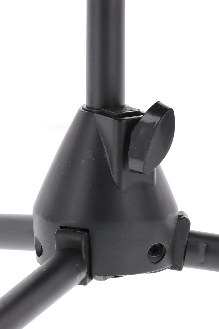 GEWA 900597 Mikrofonständer MS-30TB - Schwarz - Gusssockel - Trittschalldämpfung - ABS-Griff - Umkla