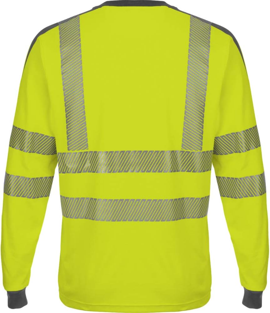 WÜRTH MODYF Warnschutz Langarmshirt Neon M Gelb Anthrazit, M Gelb Anthrazit
