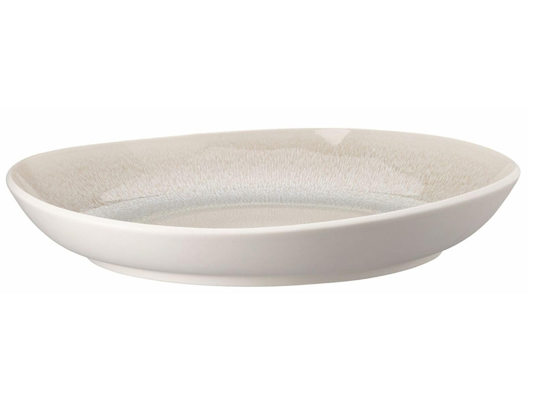 Rosenthal Junto Dune Teller Tief - Ø 33,3 cm - h 5,4 cm, Steinzeug 33 cm Beigefarbe, 33 cm Beigefarb