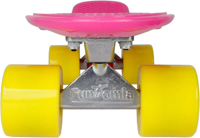 FunTomia Kinder Skateboard Cruiserboard Miniboard 57cm mit oder ohne LED Leuchtrollen Alu Truck Mach