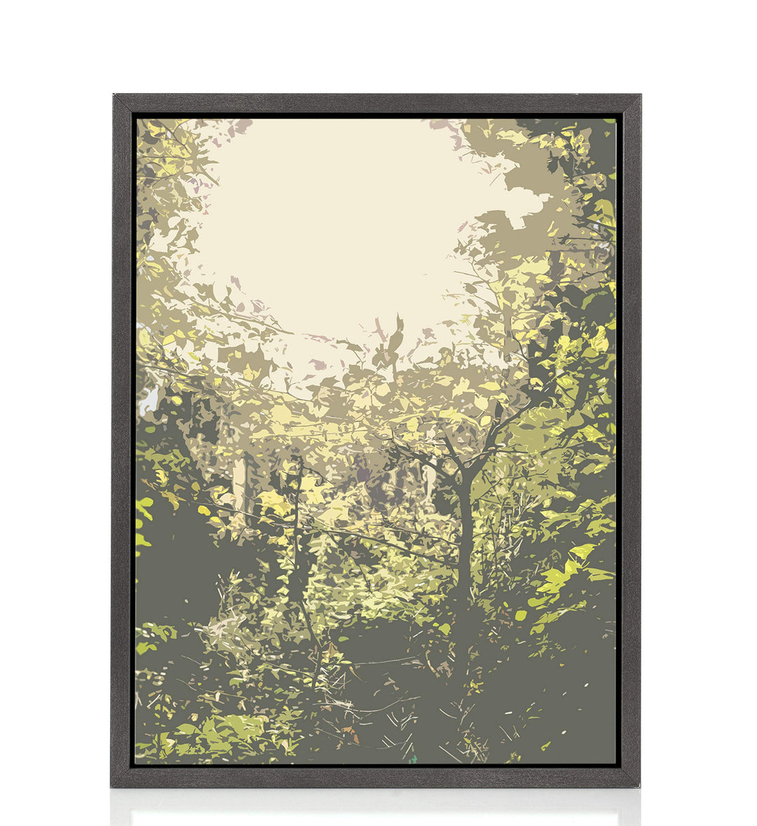 rahmengalerie24 Schattenfugenrahmen 37,5x98 cm Stahl für Leinwand Bilderrahmen Keilrahmen für Leinwä