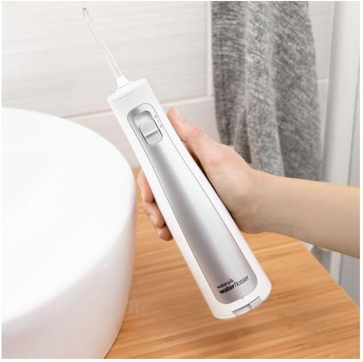 Waterpik Cordless Freedom Waterflosser kabellose Munddusche, wasserdicht und batteriebetriebe, ideal
