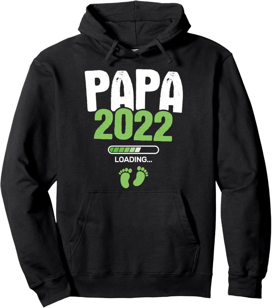 Papa 2022 Loading - Werdender Vater Baby Papa - Herren Pullover Hoodie