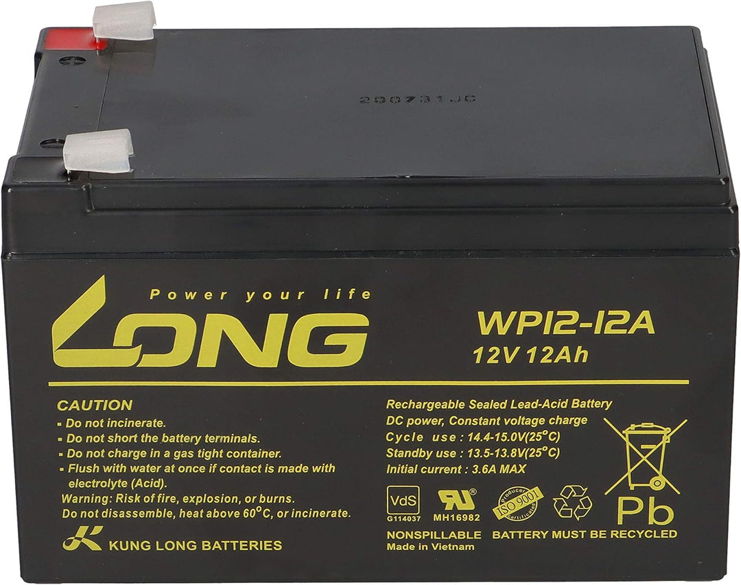 Akku Set 2X 12V 12Ah kompatibel USV UPC APC RBC6 RBC 6 APC Smart UPS / 700/1000 / 1500 &amp; Back UPS Pr