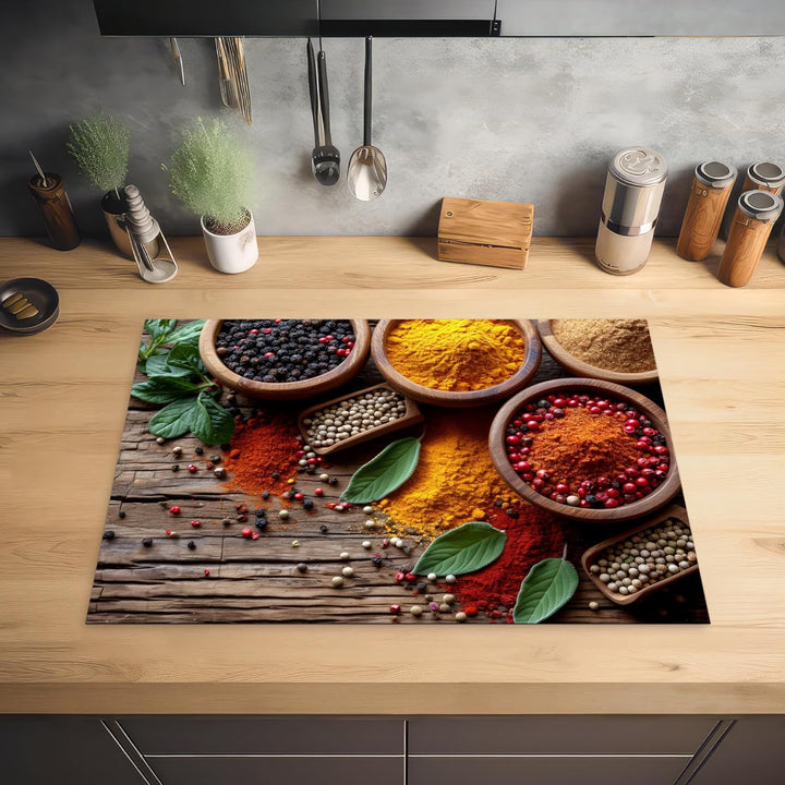 KitchenYeah© Herdabdeckplatte Einteilig Küche Ceranfeld Abdeckplatte Cerankochfeld Abdeckung Indukti