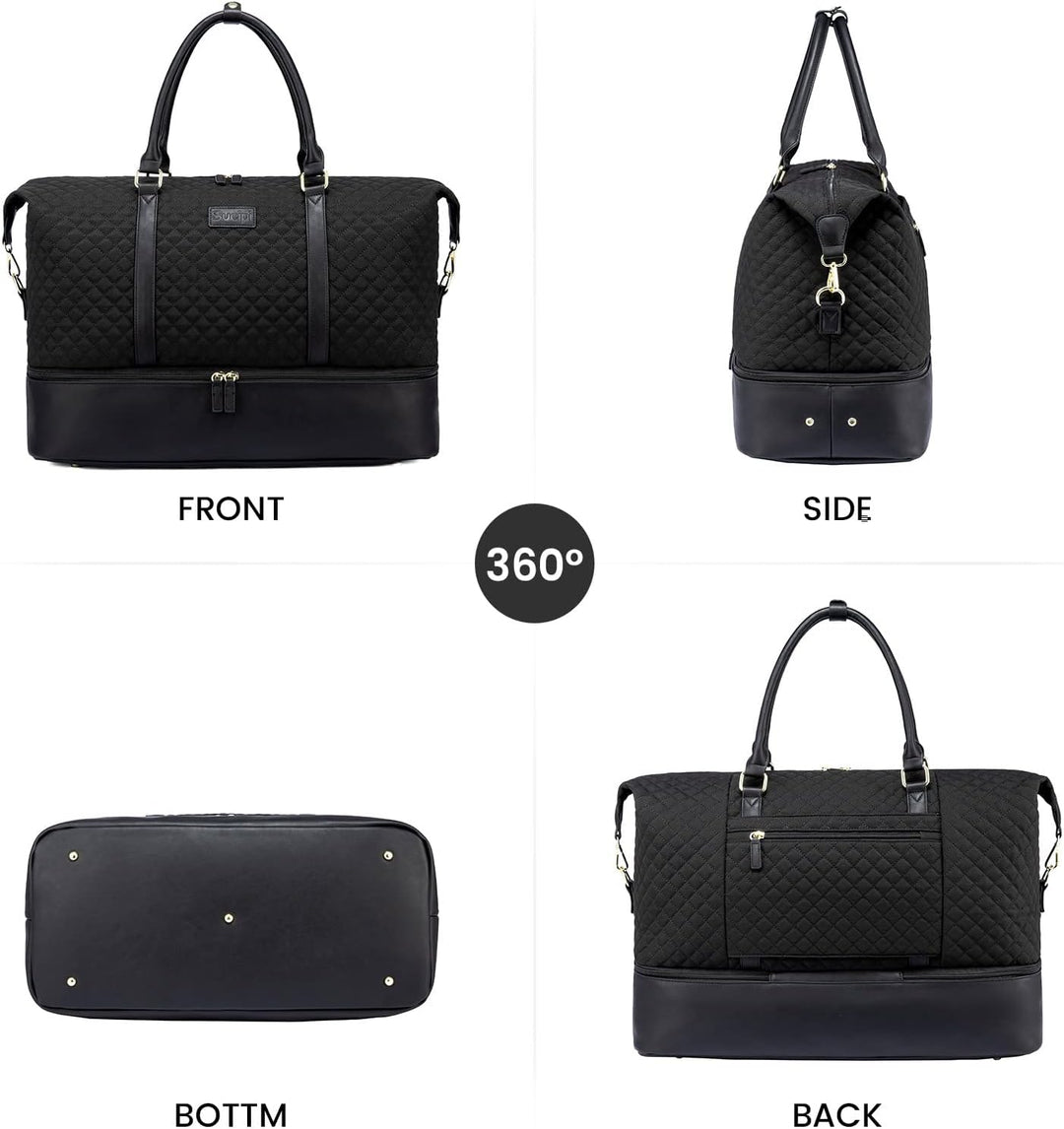 Sucipi Reisetasche Damen, Weekender Handgepäck Tasche, Kliniktasche Geburt Mommy Bag, Wasserdicht Sp