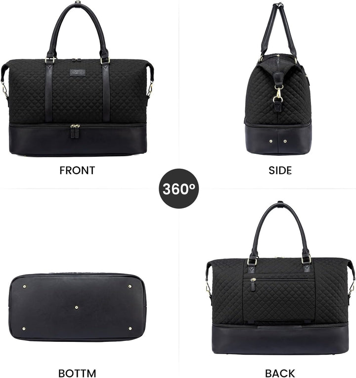 Sucipi Reisetasche Damen, Weekender Handgepäck Tasche, Kliniktasche Geburt Mommy Bag, Wasserdicht Sp