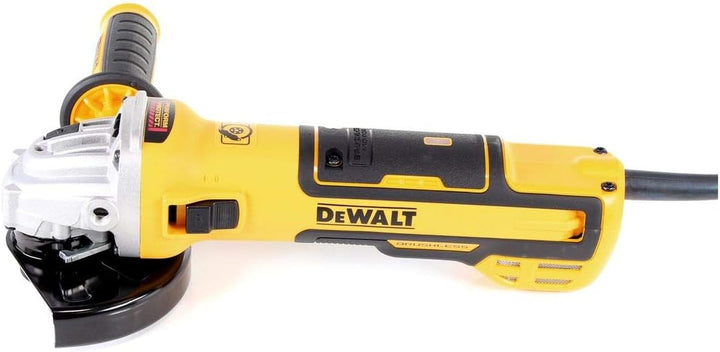 Dewalt Winkelschleifer (1.700 Watt, 125 mm Scheiben-Ø, bürstenlos, wartungsarm, Sanftanlauf, inkl. S