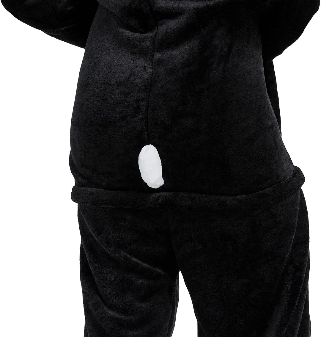ZKomoL Pyjamas Onesies Cosplay Erwachsene Unisex Tiere Halloween Kostüm Kleid Loungewear, Tigermuste
