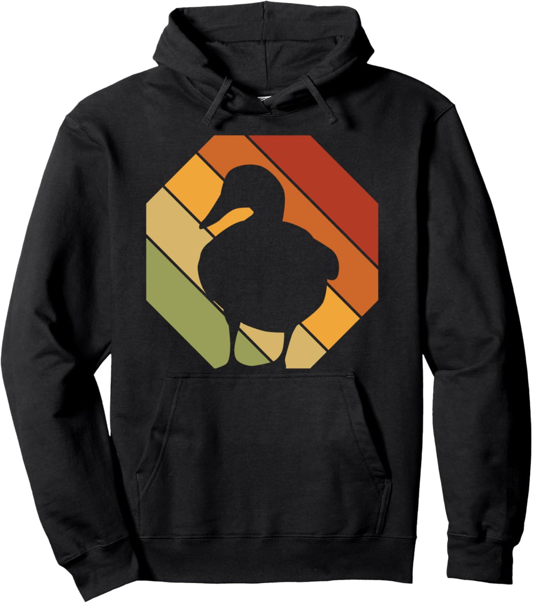 Retro Vintage Ente Pullover Hoodie