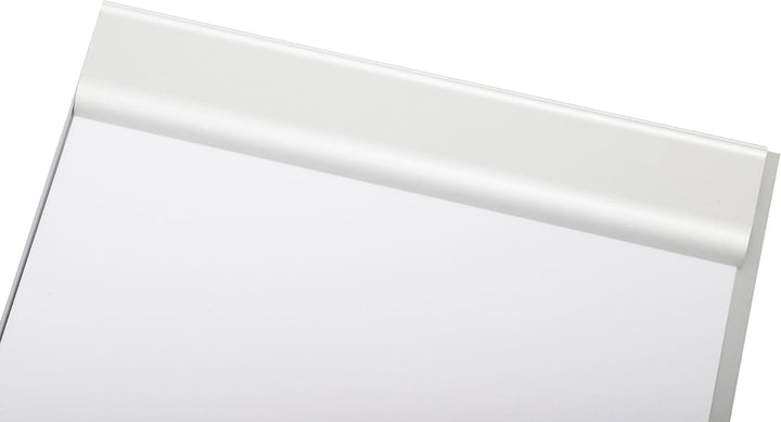MAUL Klemmbrett A4 | Stabiles Klemmbrett aus Aluminium | Schreibunterlage mit Anschlagkante mit Klem