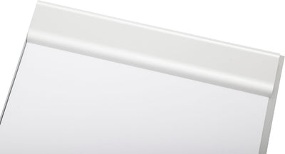 MAUL Klemmbrett A4 | Stabiles Klemmbrett aus Aluminium | Schreibunterlage mit Anschlagkante mit Klem