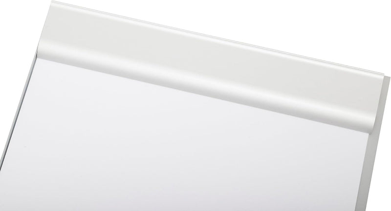 MAUL Klemmbrett A4 | Stabiles Klemmbrett aus Aluminium | Schreibunterlage mit Anschlagkante mit Klem