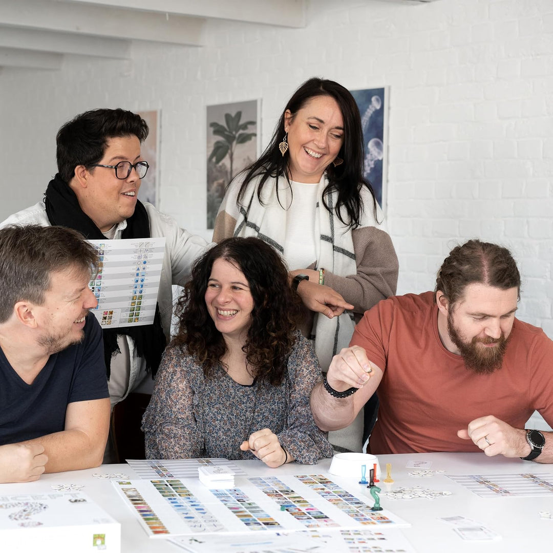 Asmodee - Konzept, Brettspiel, 4-12 Spieler, 10+ Jahre, italienische Ausgabe Konzept Singles, Konzep