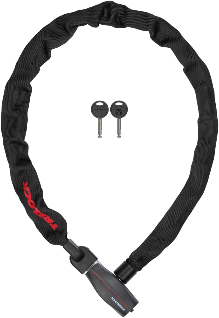 TRELOCK BC 480 Kettenschloss – Länge 110 cm – Kettenglieder 8 mm – Sicherheitsstufe 13 – Fahrradschl