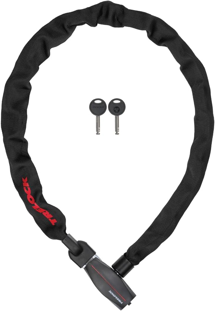 TRELOCK BC 480 Kettenschloss – Länge 110 cm – Kettenglieder 8 mm – Sicherheitsstufe 13 – Fahrradschl
