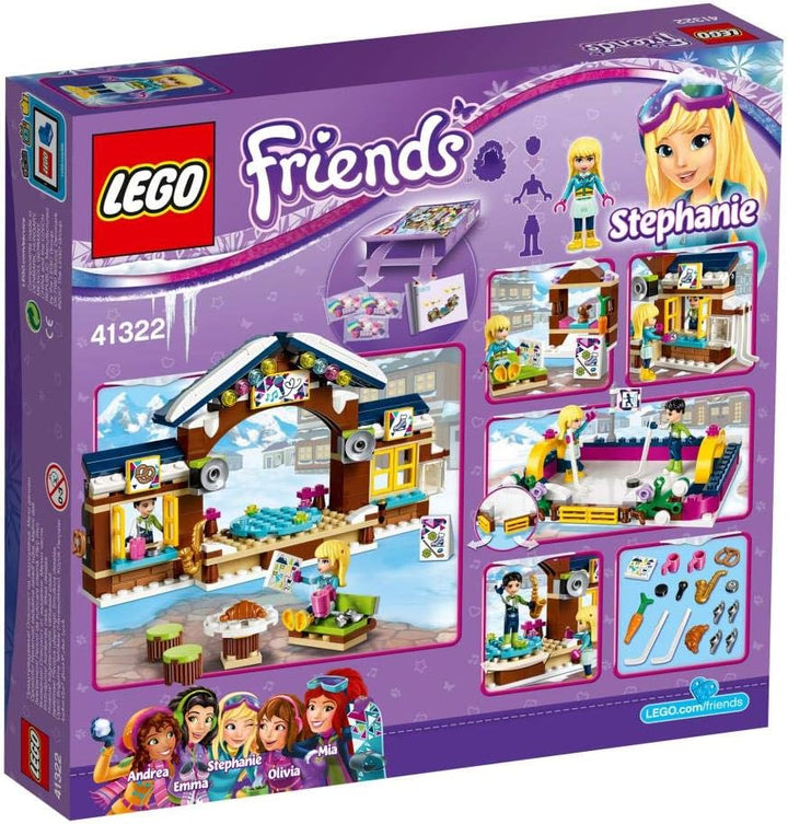 LEGO Friends 41322 - "Eislaufplatz im Wintersportort Konstruktionsspiel, bunt