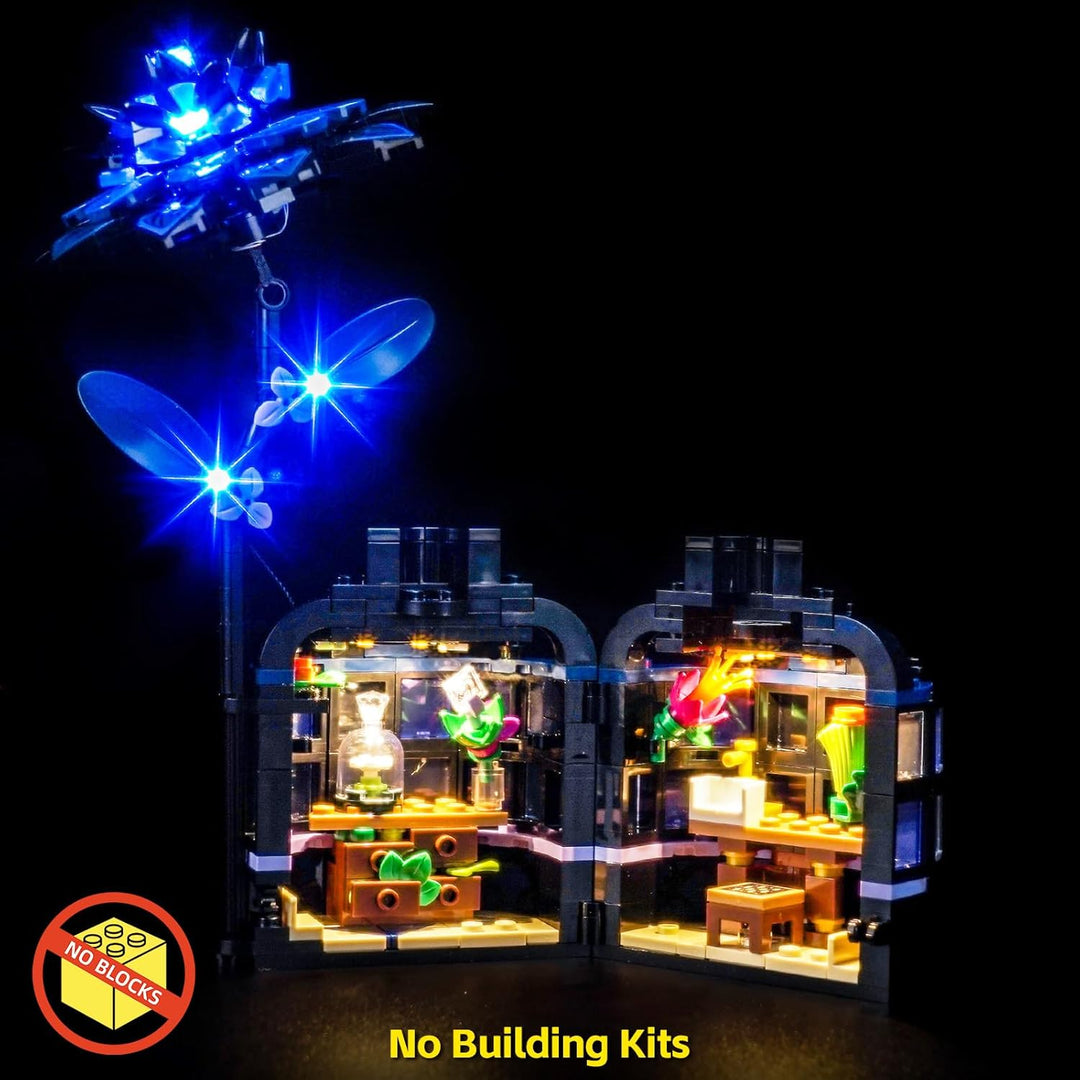 Led Licht Set Kompatibel mit Lego 76784 Black Dahlia Flower (Kein Modell), Dekorationsbeleuchtungsse