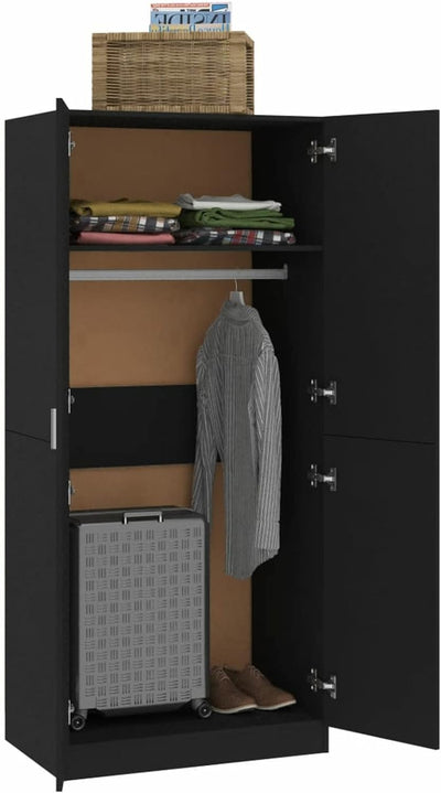 Gecheer Kleiderschrank Garderobenschrank Lagerschrank Kleiderschränke Garderobe Schrank Dielenschran