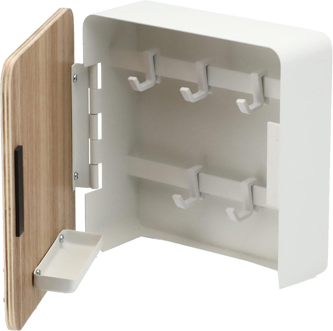 Magnetic key box - Rin - natural Einheitsgrösse Weiss, Einheitsgrösse Weiss