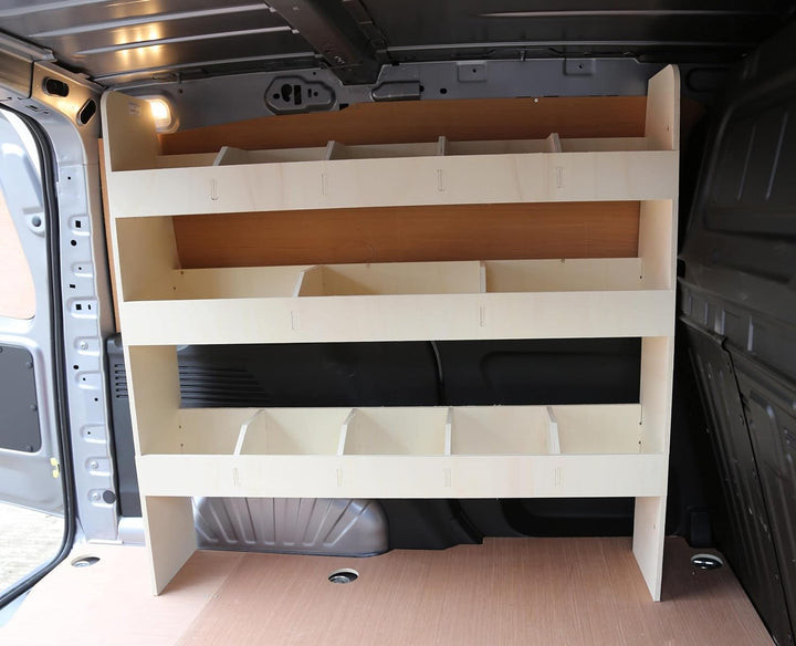 Vanify - Kompatibel mit Citroen BERLINGO L1 und L2 2008-18 Fahrzeugeinrichtung Fahrzeugregale, Fahre