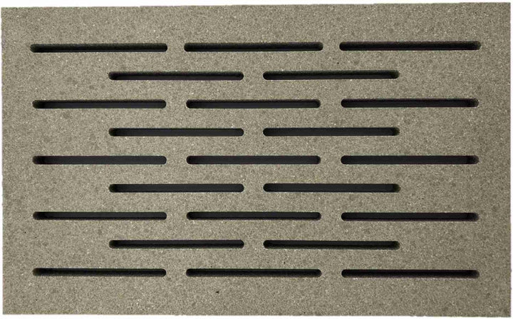 Kaminrost/Ascherost Eckig 360 x 220 x 30 mm passend für Haas+Sohn Aqua ** Kaminöfen inkl. Modellüber