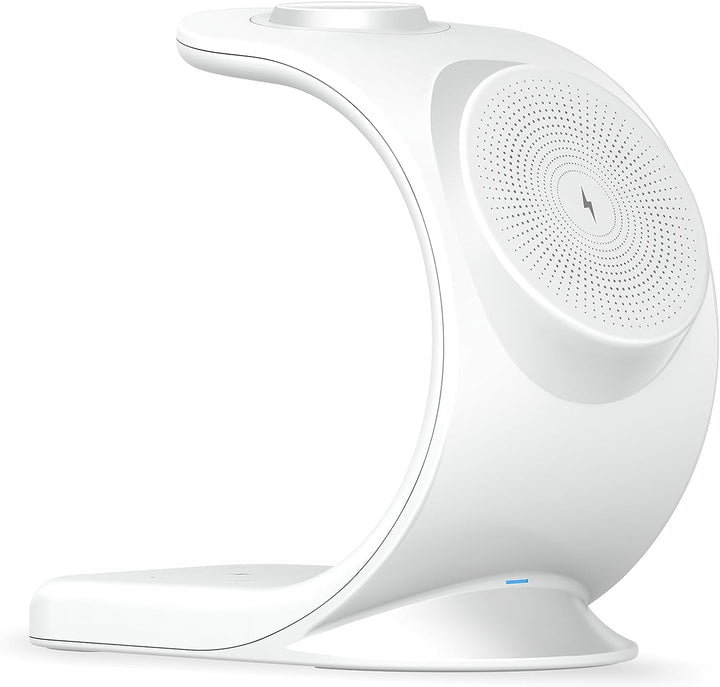MMOBIEL Kabellose Ladestation Kompatibel mit iPhone, Apple Watch und AirPods - 3-in-1 Induktionslade
