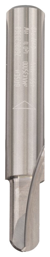 Bosch Professional Vollhartmetall-Hohlkehlfräser (für Holz, Schaft 8 mm, R 3 mm, Arbeitslänge 12.7 m