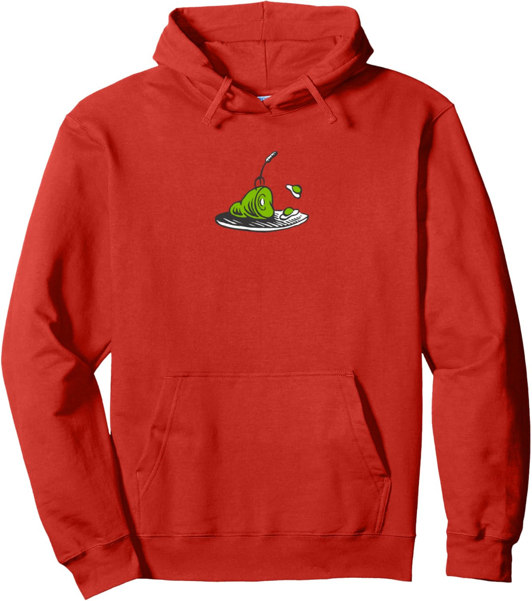 Dr. Seuss Green Eggs and Ham Sam's Platter Pullover Hoodie