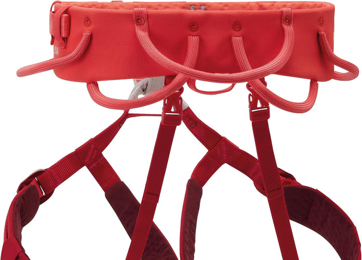 PETZL Damen Luna Klettergurt (1er Pack) S coral red, S coral red