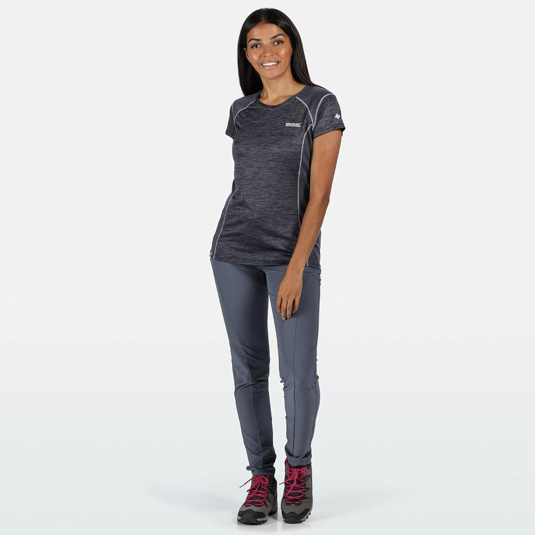 Regatta Dayhike III Wanderhose Pentre Strtch Trs 20, kurz Grau, 20, kurz Grau