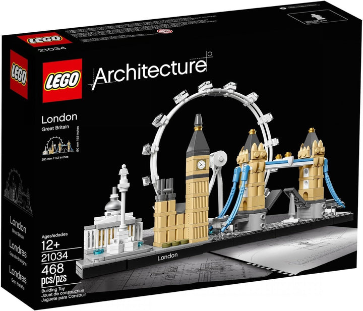 Lego Architecture 2er Set: 21058 Cheops-Pyramide & 21034 London