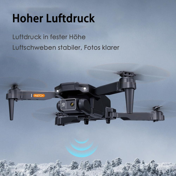 Drohne mit Kamera 4k, Mini Drohne für Kinder und Anfänger, Erwachsene, Drone für Ein-Knopf Start/Lan