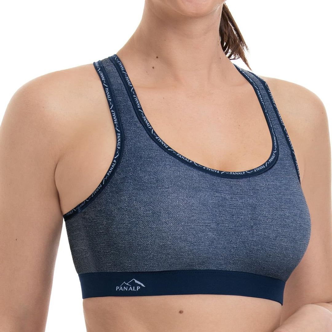 Anita - Pan Alp - Damen - Sport BH - Racerback 70A Jeans, 70A Jeans
