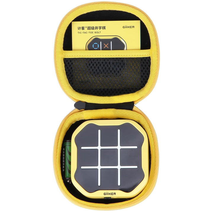 Lebakort Hart Schutz Hülle Etui Tasche für GiiKER Tic Tac Toe Bolt-Spiel | Original 3-in-1-Handheld-