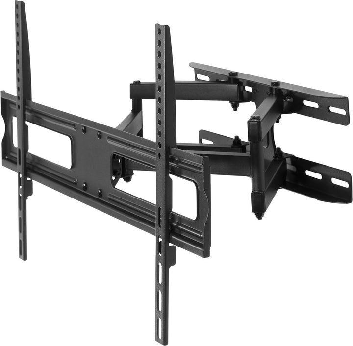 Maclean MC-762 Doppelarm TV Wandhalterung, Fernseher Halterung max. Belastung 30 Kg, Schwenkbar 37-8