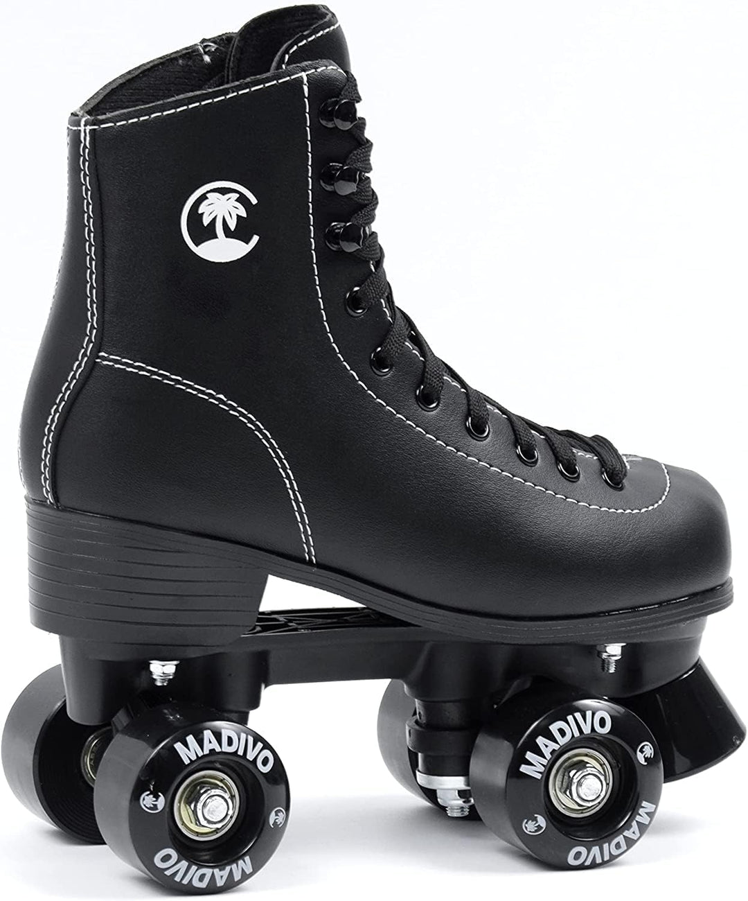 MADIVO Classic Damen Klassische Retro Rollschuhe | ABEC-7 Kugellager | Mädchen Roller Skates Inliner