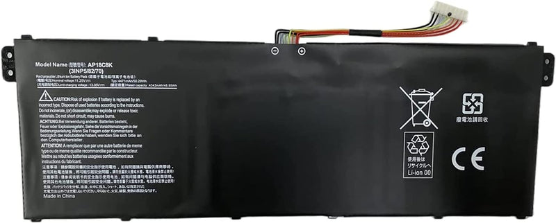 ASKC AP18C8K Laptop Akku für Acer Aspire 5 A514-52 A514-52-58U3 Swift 3 SF314-42 SF314-42-R4XJ SF314