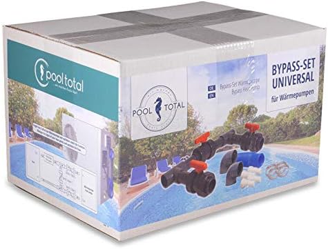 POOL Total | Bypass-Set für Wärmepumpe Solaranlage Solarheizung 19-teilig | Universal Bypass für Poo