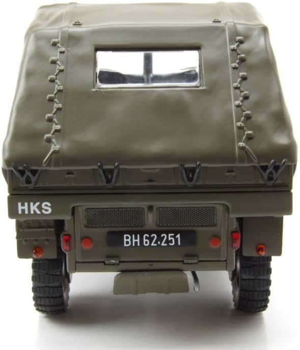 Schuco kompatibel mit Steyr Puch Haflinger ÖBH Militär Oliv grün Modellauto 1:18