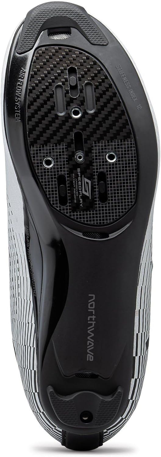 Northwave Herren Storm Carbon 2 Turnschuhe 39 EU Silberfarben, 39 EU Silberfarben