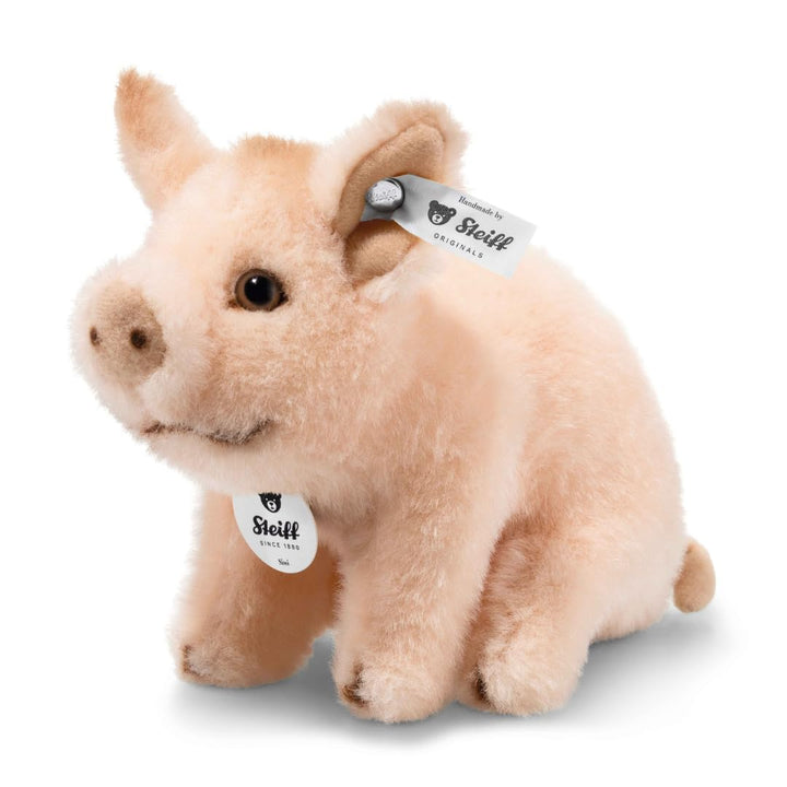 Steiff Kuscheltier Sissi Schweinchen, Süsses Stofftier mit Kunststoffaugen, Kinder, Jungen & Mädchen