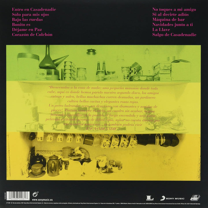 Encasadenadie, Vinyl